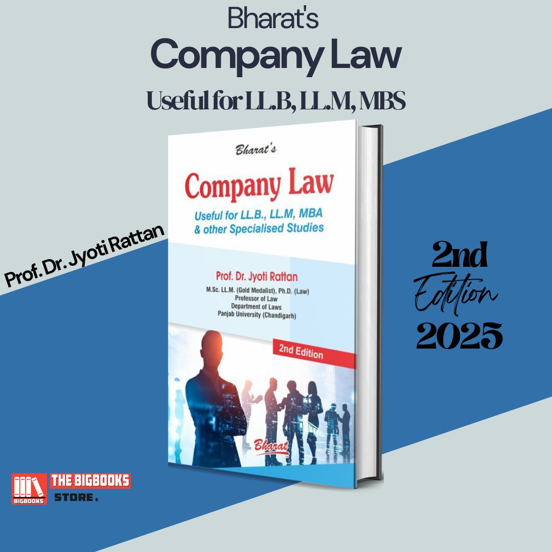 Bharat's Company Law ( Useful for LL.B, LL.M, MBS ) - 2nd Edition 2025 Bharat's Company Law ( Useful for LL.B, LL.M, MBS ) - 2nd Edition 2025