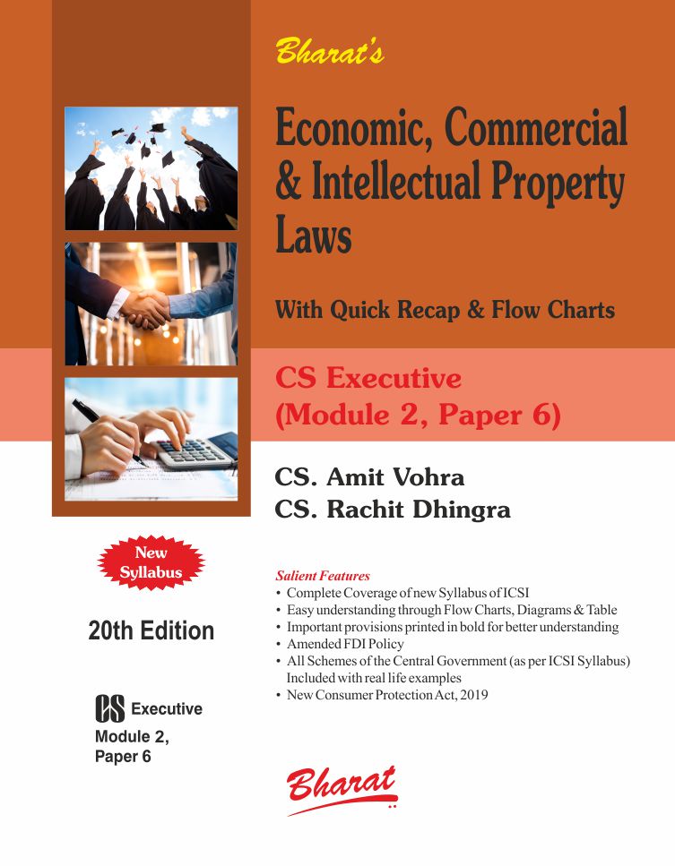 Bharat's Economic, Commercial and Intellectual Property Laws (Paper-6) - 20th Edition 2025 Bharat's Economic, Commercial and Intellectual Property Laws (Paper-6) - 20th Edition 2025