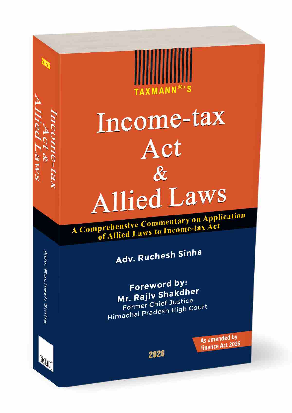 Taxmann's Income-tax Act & Allied Laws -1st Edition 2026 Taxmann's Income-tax Act & Allied Laws -1st Edition 2026