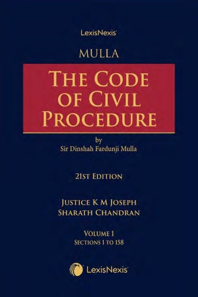 Mulla's The Code of Civil Procedure (CPC -In 3 Volumes) 21th Edition 2025 Mulla's The Code of Civil Procedure (CPC -In 3 Volumes) 21th Edition 2025