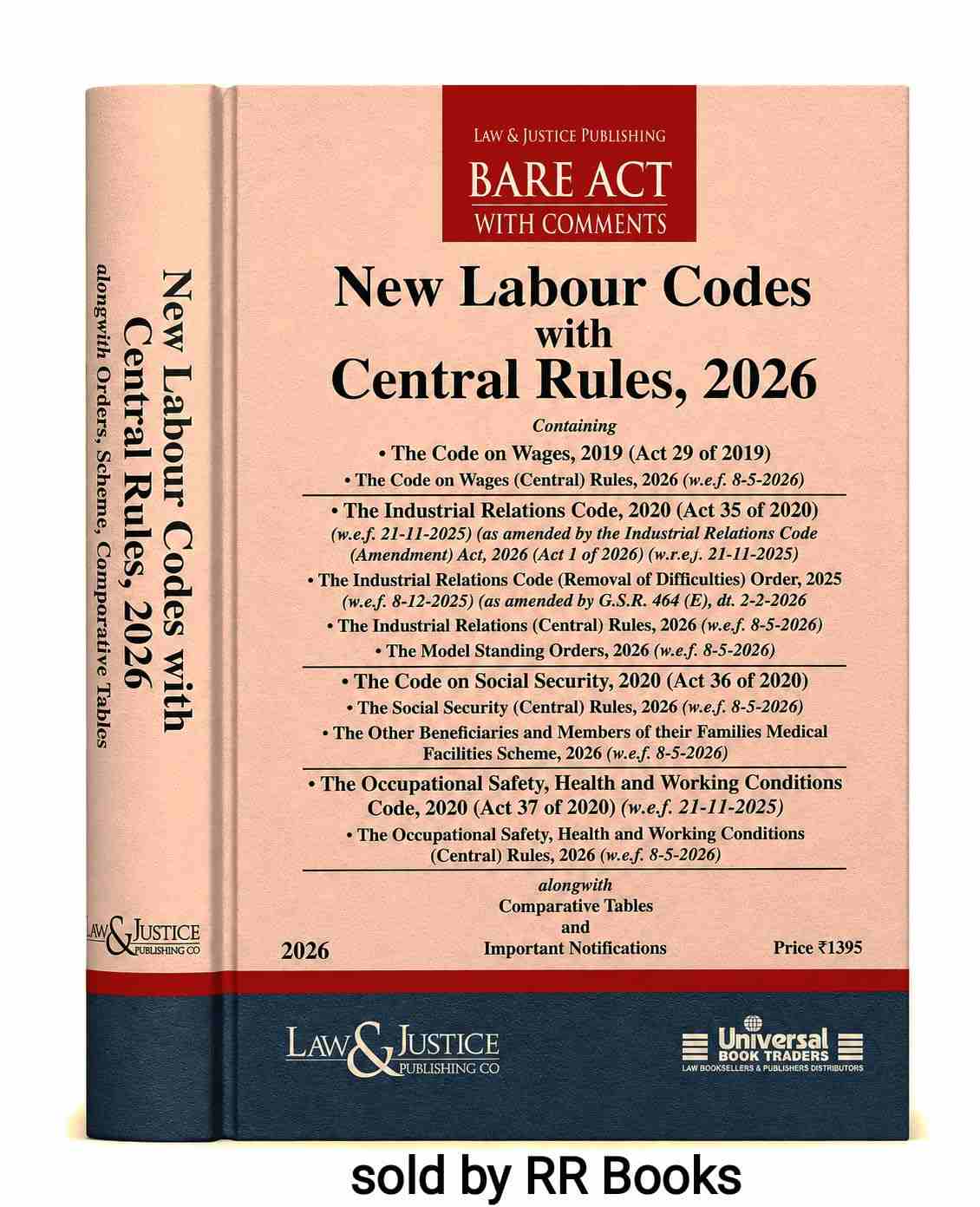 L&J's New Labour Codes with Central Rules, 2026 Bare Act with Comments - Edition 2026 L&J's New Labour Codes with Central Rules, 2026 Bare Act with Comments - Edition 2026